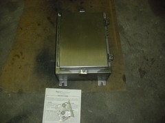 HOFFMAN Enclosure STAINLESS STEEL 6x12x16