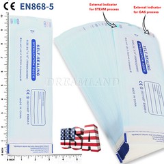 3.5″ x 10″ Self-ing Sterilization Pouches for Autoclave (Choose Quantity) SL