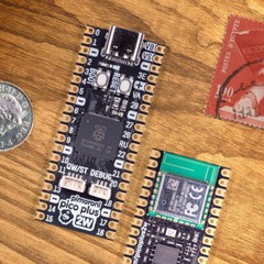 Pimoroni Pico Plus 2 W RP2350 16MB of flash, 8MB PSRAM microcontroller PIM726