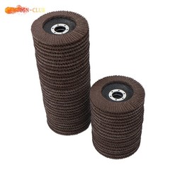 50Pcs Premium Zirconia Flap Disc Sanding Grinding 4-1/2″ X 7/8″ 40 Grit Grey