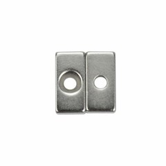 US N35 Hole Rare Earth Magnets Strong Block Magnetism Neodymium Square Disc Lot