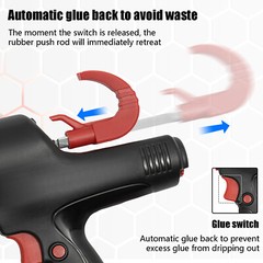 21V High Power Electric Caulk Gun Max Cordless Caulking Gun with Lithium Battery