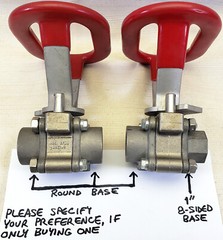 PARKER 1/2″ FNPT NPT Stainless Ball Valve 8F-SB8L-T-V-SS-S ~316 CF8M ~1000 psi~
