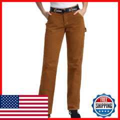 Dickies Womens Straight Leg Carpenter Work Pants Size Down For Ideal Fit Size