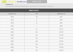 Classic Black Chef Pants Heavy Duty Chef Uniform Kitchen Chef Wear 8641 Black