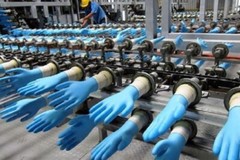 CANDY NITRILE GLOVES Case of blue nitrile gloves 1000 pcs (10 packs of 100)