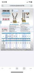 Webstone Hydro Core Boiler Piping Kit H-4CC4-NBHK Lochinvar Epic Noble Peerless