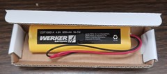 WERKER EMERGENCY EXIT SIGN BATTERY COT1001A 4.8V, 800mAh Ni-Cd