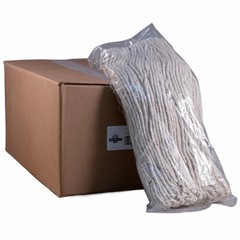 Performance Plus #24 Cotton Cut-End Wet Mop Heads (P09005)-White 1 Pack