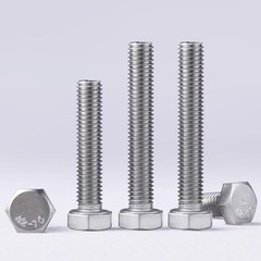 UNC/UNF Hexagon Hex Head Screws A2 Stainless Bolts 10# 1/4 5/16 3/8 7/16 1/2 5/8