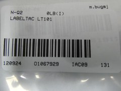 Labeltac LT101 Yellow Labeling Tape 1in X 150ft
