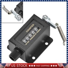 5 Digit Industrial Mechanical Punch Counter Bale Counter Counter Counter Partsvo
