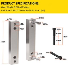 Hardened File Guide with Carbide Surface For Knife Making Tool Knife Makers
