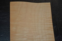 Curly Maple Raw Wood Veneer Sheet 6 x 49 inches 1/42nd 2306-05