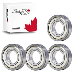 6000-ZZ Ball Bearing 10x26x8mm 6000 ZZ Metal Shielded (Qty 4)