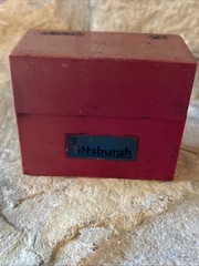 Lot Young Bros Gruv Grip Steel Stamp Set 0-9 Number 1/4” 3/16”Pittsburgh 5/16” +