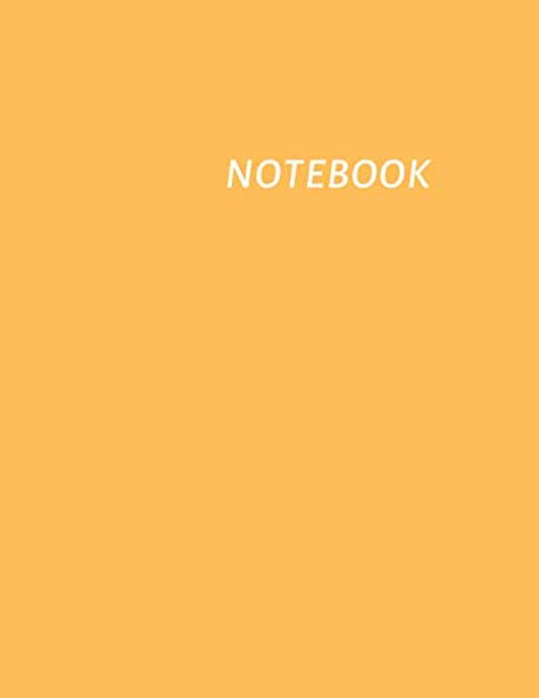 Notebook: Unruled/Unlined/Plain Notebook | Unruled Blank Page Notebook Journal F