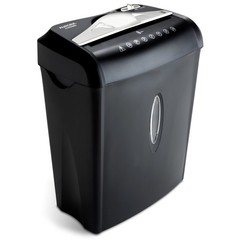 8-Sheet Crosscut Paper and Credit Card Shredder with 3.7-gallon Wastebasket
