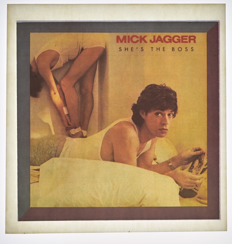 Original VINTAGE 1980s Heat Transfer | Mick Jagger – She’s The Boss