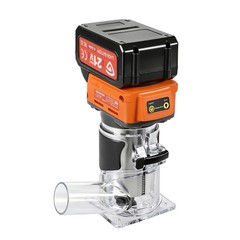 Upgraded 21V Cordless Compact Wood Router Tool for Brushless Hand Wood Trimmer