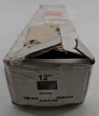 JDS Industries – ROD12.0 – 12″ Zinc Plated Threaded Trophy Rod – Box of 100