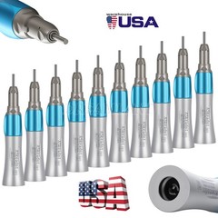 10 PCS Dental Slow Low Speed Handpiece Straight Nose Cone ASKEADNT