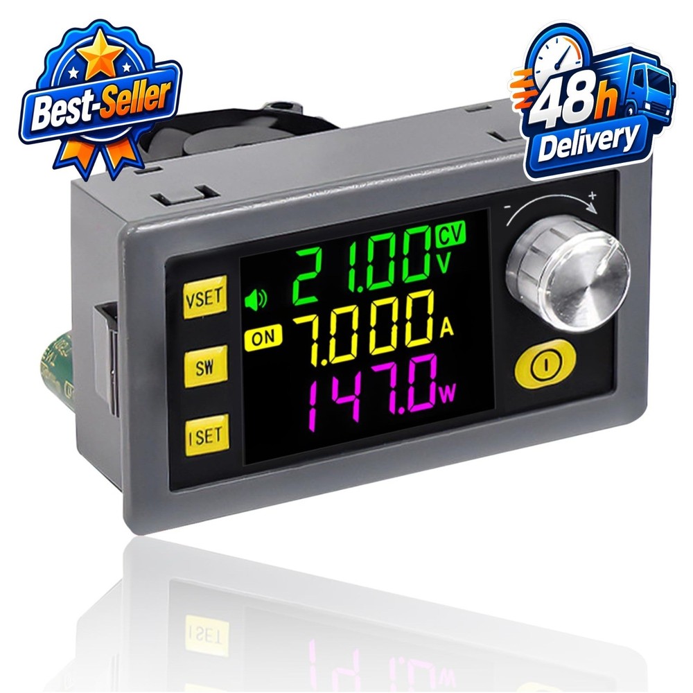 Aideepen 150W Adjustable DC Buck Boost Converter 6-36V Regulator