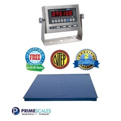 Refurbished Industrial Platform 48”x48” Floor scale warehouse pallet weighing