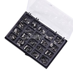 Dental Orthodontic Bands with Buccal Tube 1st Molar Roth/MBT .022 16#-35 #