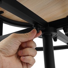 Round Clothing Display Rack Floor-standing Garment Hanging Rack 23.6*55.1inch US