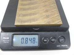 954 Aluminum Bronze Flat Plate Aprox. 3/8″ Thick x 4.1″ W x 4..7″ L