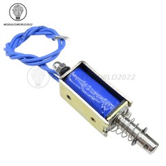 1-10Piece JF-0530B 24V 5N/10mm Pull-Push-Type Reset-Style Solenoid Electromagnet