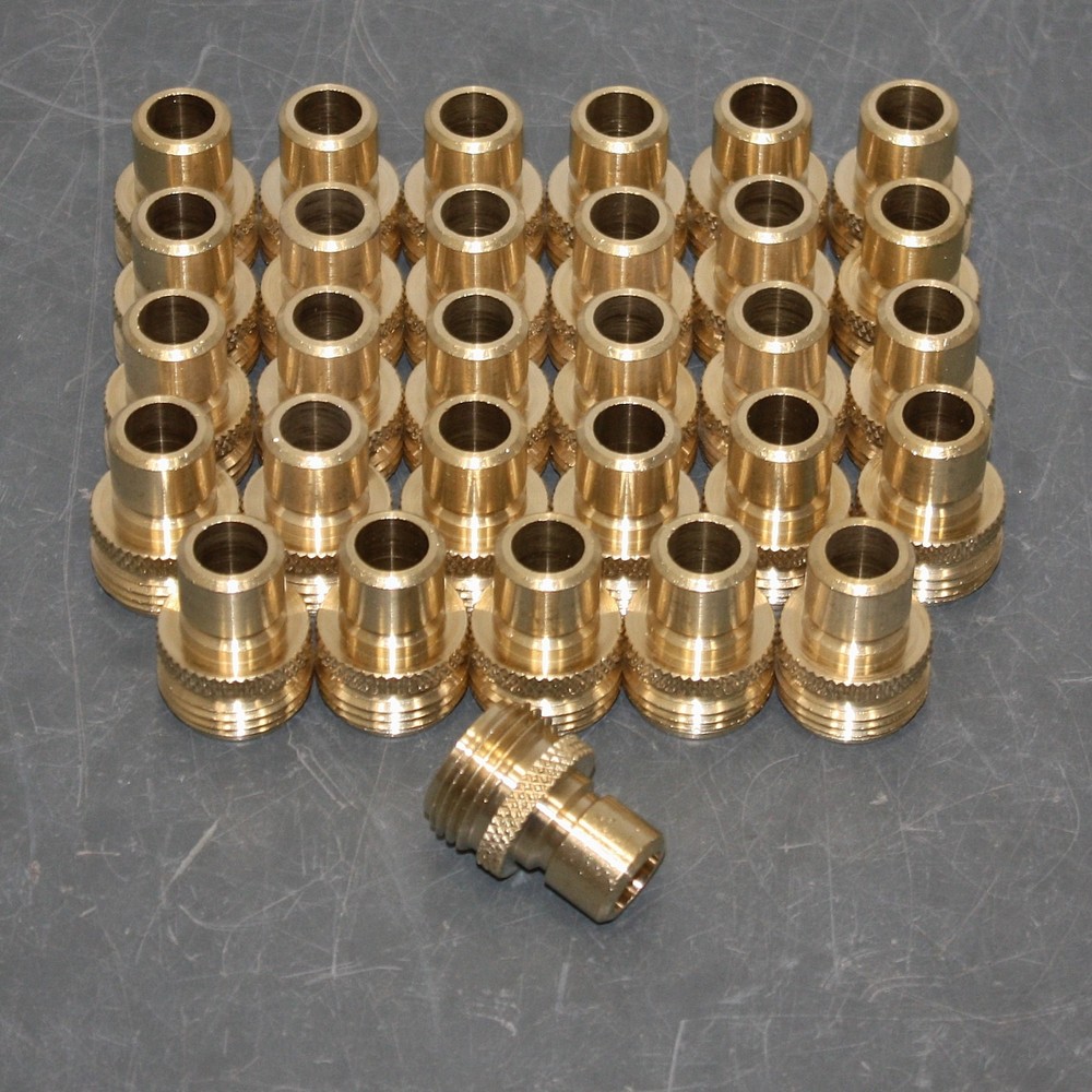 (30) Dixon Garden Hose Male Quick Disconnect Fitting 500QCM, 3/4″ GHT, Brass