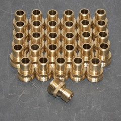 (30) Dixon Garden Hose Male Quick Disconnect Fitting 500QCM, 3/4″ GHT, Brass