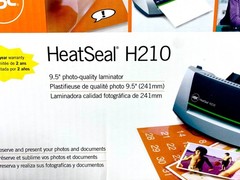 GBC HeatSeal H210 Photo Quality Laminator ~ 9.5″ ~ New + Set of 25 Pouches