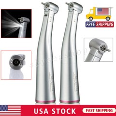 Dental 1:5 Increasing Contra Angle Optic LED Handpiece Fit NSK Electric Motor cw