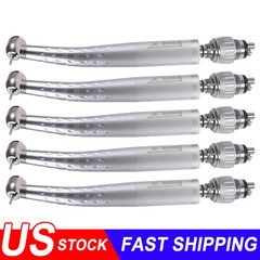 1-10 YABANGBANG Dental High Speed Handpiece / +4Hole Swivel Coupler For KaVo GD4