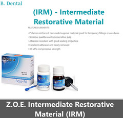 Dental IRM Reinforced ZOE Cement IRM Restorative 38g Powder 14mL Liquid #5370