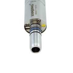 LANJING Dental Mini Air Motor Low Speed Handpiece 4 Holes LED 6 Pin ISO E Type