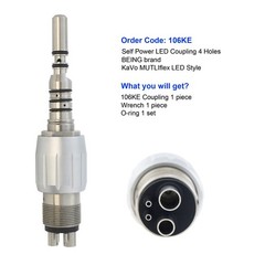 COXO Dental Handpiece Fiber Optic High Speed Turbine For KaVo MULTIflex 4 6 Hole