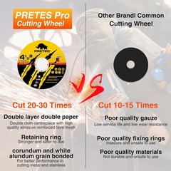 110 Pack 4-1/2″ Cut Off Wheels 0.04″ Ultra Thin 7/8″ Arbor Metal Cutting Discs