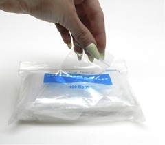4×8 Reloc Zippit Bags 2000 Clear 2mil Reclosable Zip Seal Lock Baggies 4″ x 8″