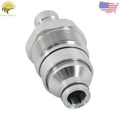 73-6967 7246799 Male Flat Face Coupler Fit For Caterpillar 226D 262D 279D 299D