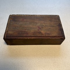 Vintage The L.S. Starrett Co. Planer & Shaper Gage No. 246 Empty Wooden Box