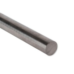 1 1/4″ Dia, 304 Stainless Steel Round Rod, 10 Inch Length, Extruded, 1.25″ Dia