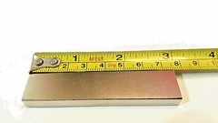 2 Large Neodymium N52 Block Magnet Super Strong Rare Earth3″x1-1/8×1/4″