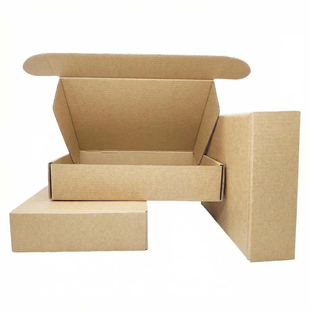 9 x 6 x 2 Inches Small Shipping Boxes 50 Pack Corrugated Cardboard Packing and M