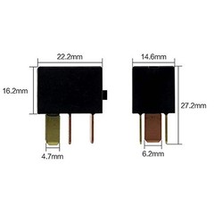 4 Pack G8HL-H71 AC and Starter Relay 39794-SDA-A05 Power Relay Assembly Compa…