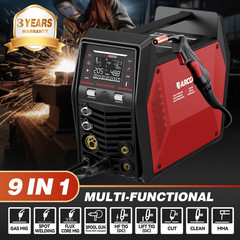 ARCCAPTAIN MIG205MP MIG Welder 9 IN 1 iControl APP Control 120/240V Dual Voltage