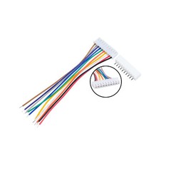 10PCS JST XH2.54mm 10Pin Singleheaded Wire Cable Connector Set Male Female 10CM